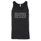 History books should include screenshots of Americans calling themselves patriots while voting the country into collapse Unisex Tank Top-T-Shirt-The Original God Ain't Petty But I Am