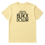 I Know the Power of My Black Dollar Unisex Tee-T-Shirt-The Original God Ain't Petty But I Am
