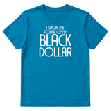 I Know the Power of My Black Dollar Unisex Tee-T-Shirt-The Original God Ain't Petty But I Am