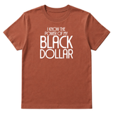 I Know the Power of My Black Dollar Unisex Tee-T-Shirt-The Original God Ain't Petty But I Am
