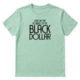 I Know the Power of My Black Dollar Unisex Tee-T-Shirt-The Original God Ain't Petty But I Am