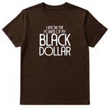 I Know the Power of My Black Dollar Unisex Tee-T-Shirt-The Original God Ain't Petty But I Am