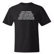 I Resolve *BLACK TALL TEE* Unisex Tee-T-Shirt-The Original God Ain't Petty But I Am