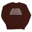 I Resolve Unisex Sweatshirt-Sweatshirt-The Original God Ain't Petty But I Am