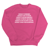 I Resolve Unisex Sweatshirt-Sweatshirt-The Original God Ain't Petty But I Am