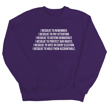 I Resolve Unisex Sweatshirt-Sweatshirt-The Original God Ain't Petty But I Am