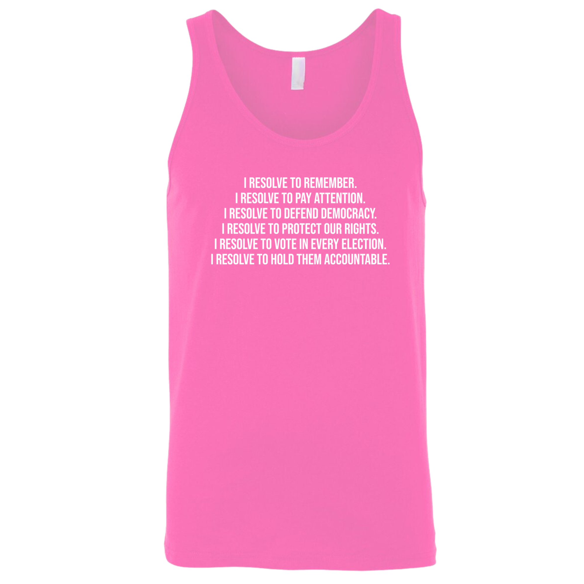 I Resolve Unisex Tank Top-T-Shirt-The Original God Ain't Petty But I Am