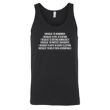 I Resolve Unisex Tank Top-T-Shirt-The Original God Ain't Petty But I Am