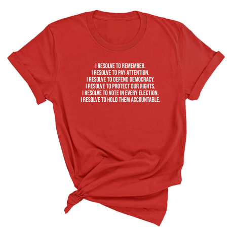 I Resolve Unisex Tee-T-Shirt-The Original God Ain't Petty But I Am