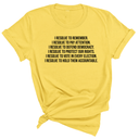 I Resolve Unisex Tee-T-Shirt-The Original God Ain't Petty But I Am