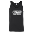 I Vote to Protect Everyone The Other Side is Trying to Erase Unisex Tank Top-T-Shirt-The Original God Ain't Petty But I Am