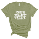 I choose Pettiness Unisex Tee-T-Shirt-The Original God Ain't Petty But I Am