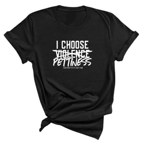 I choose Pettiness Unisex Tee-T-Shirt-The Original God Ain't Petty But I Am