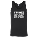 If Fairness Threatens Your Culture, Your Culture is White Supremacy Unisex Tank Top-T-Shirt-The Original God Ain't Petty But I Am