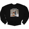 If I Send You This I'm 'Bout to Stand on Facts Unisex Sweatshirt-Sweatshirt-The Original God Ain't Petty But I Am