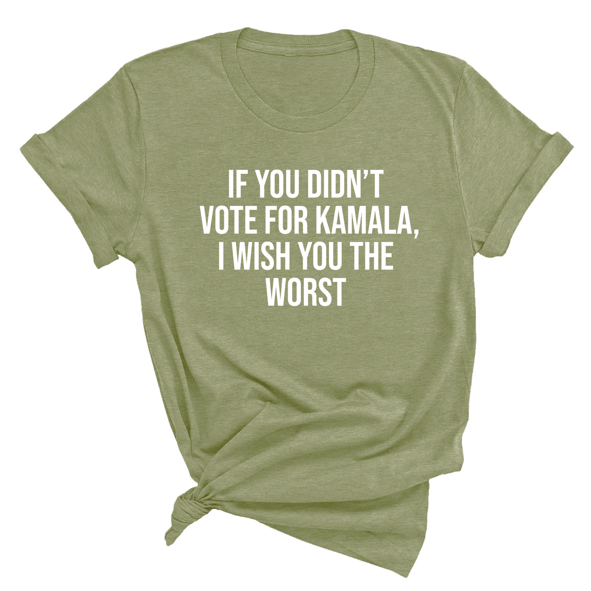 If You Didn’t Vote for Kamala, I Wish You the Worst Unisex Tee-T-Shirt-The Original God Ain't Petty But I Am