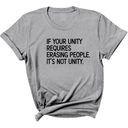 If Your Unity Requires Erasing People, It’s Not Unity Unisex Tee-T-Shirt-The Original God Ain't Petty But I Am