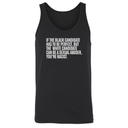 If the Black Candidate Has to Be Perfect, but the White Candidate Can Be a Sexual Abuser, You’re Racist Unisex Tank Top