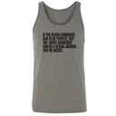 If the Black Candidate Has to Be Perfect, but the White Candidate Can Be a Sexual Abuser, You’re Racist Unisex Tank Top