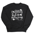I'm Falling Back to my Petty Ways Unisex Sweatshirt-Sweatshirt-The Original God Ain't Petty But I Am