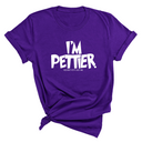 I'm Pettier Unisex Tee-T-Shirt-The Original God Ain't Petty But I Am