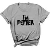 I'm Pettier Unisex Tee-T-Shirt-The Original God Ain't Petty But I Am