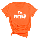 I'm Pettier Unisex Tee-T-Shirt-The Original God Ain't Petty But I Am