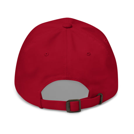 I'm White But Not THAT White Embroidered Dad Hat-The Original God Ain't Petty But I Am