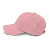 I'm White But Not THAT White Embroidered Dad Hat-The Original God Ain't Petty But I Am