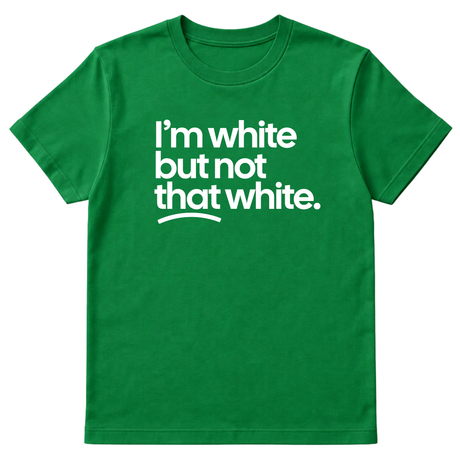 I’m white but not that white Unisex Tee-T-Shirt-The Original God Ain't Petty But I Am