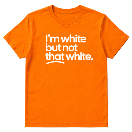 I’m white but not that white Unisex Tee-T-Shirt-The Original God Ain't Petty But I Am