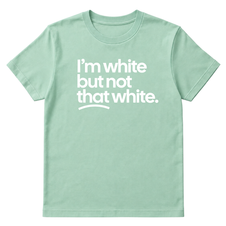 I’m white but not that white Unisex Tee-T-Shirt-The Original God Ain't Petty But I Am