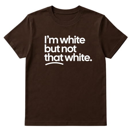 I’m white but not that white Unisex Tee-T-Shirt-The Original God Ain't Petty But I Am