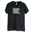 Imagine Winning a Match and All You Can Think About Is Disrespecting a Black Woman. Loser Behavior *BLACK V-NECK* Unisex Tee-T-Shirt-The Original God Ain't Petty But I Am