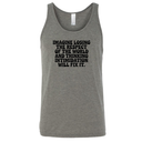 Imagine losing the respect of the world and thinking intimidation will fix it Unisex Tank Top-T-Shirt-The Original God Ain't Petty But I Am
