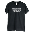It’s a damn shame what they did to this country *BLACK V-NECK* Unisex Tee-T-Shirt-The Original God Ain't Petty But I Am