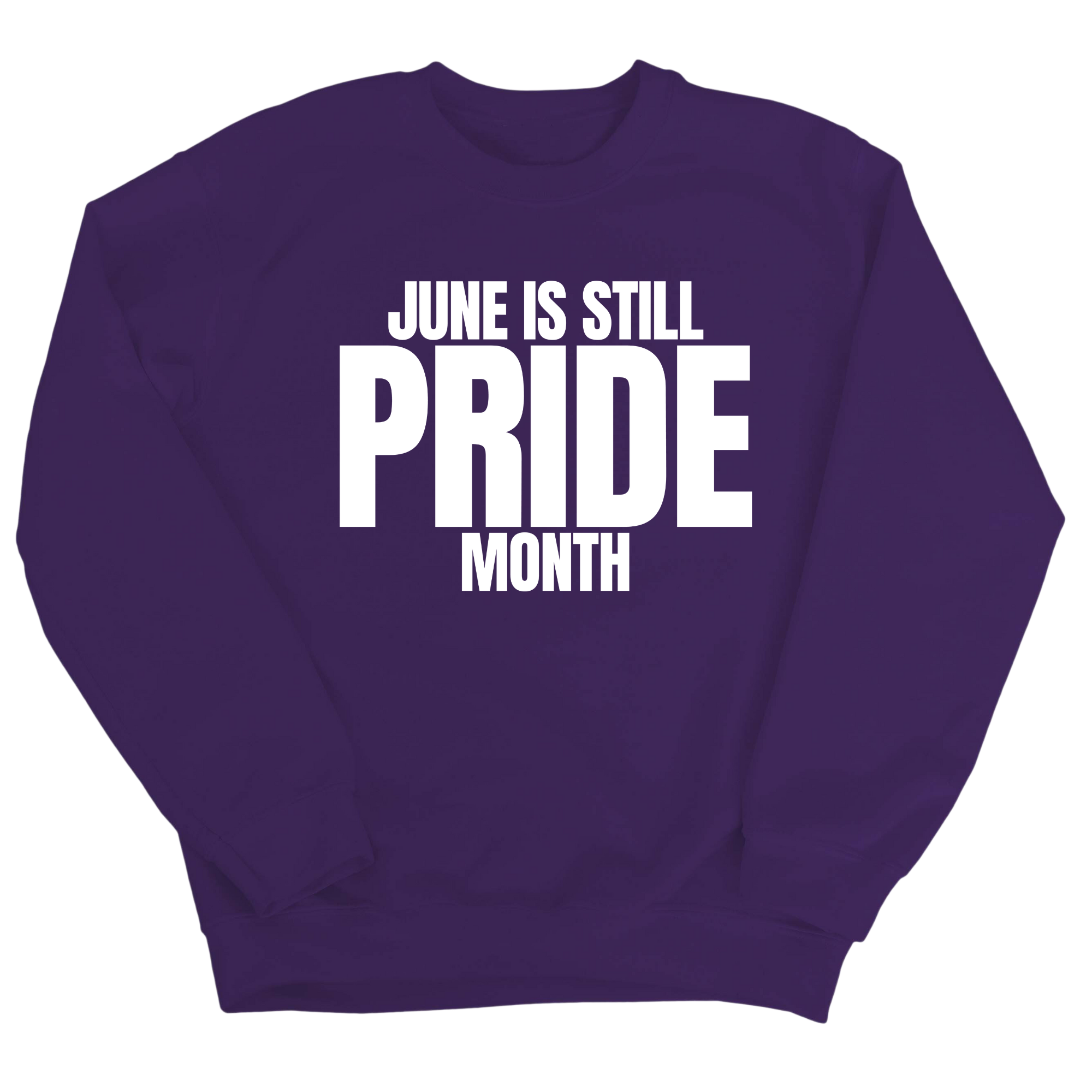 June is Still Pride Month Unisex Sweatshirt-Sweatshirt-The Original God Ain't Petty But I Am