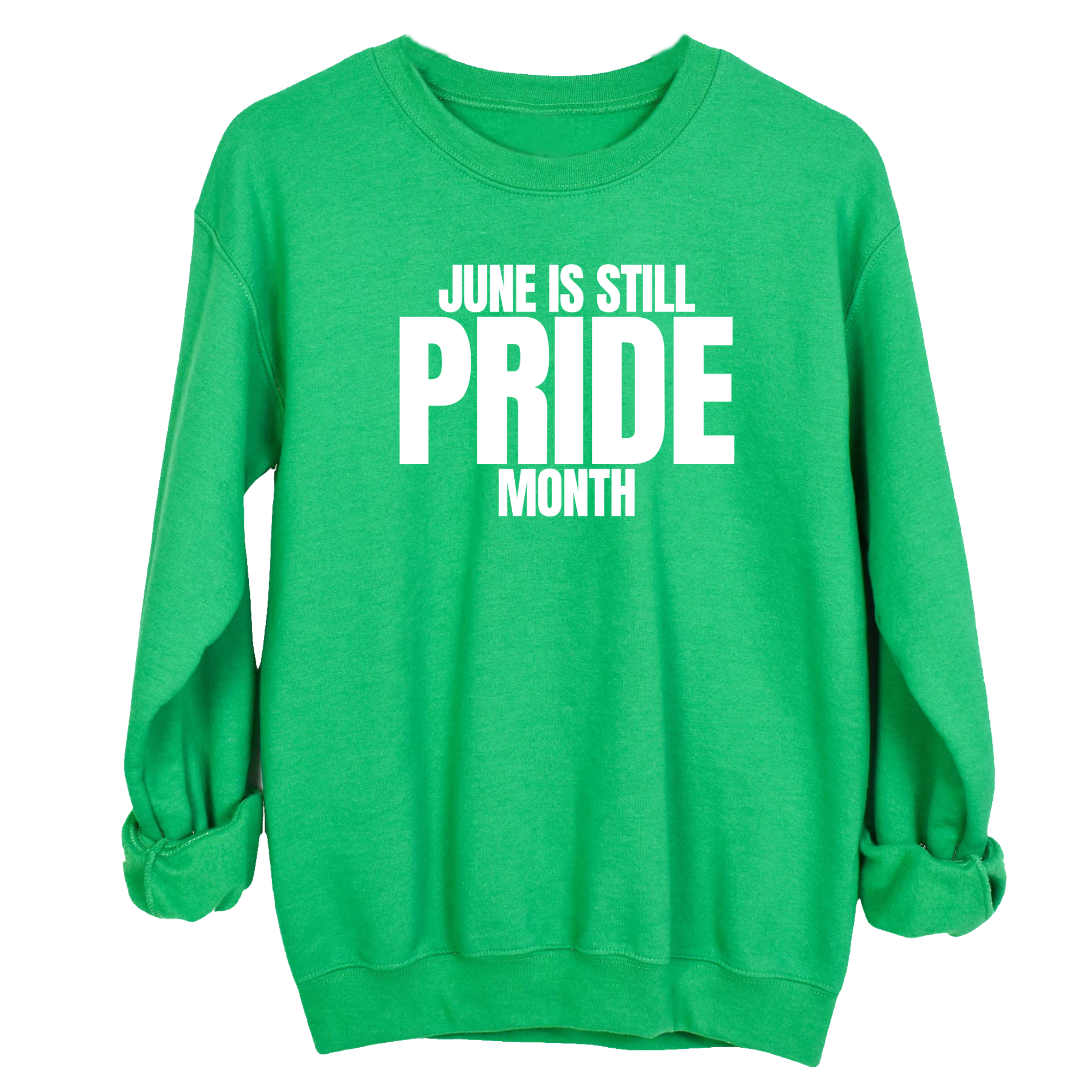 June is Still Pride Month Unisex Sweatshirt-Sweatshirt-The Original God Ain't Petty But I Am