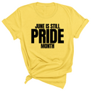 June is Still Pride Month Unisex Tee-T-Shirt-The Original God Ain't Petty But I Am