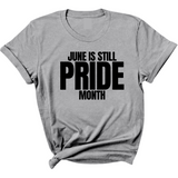 June is Still Pride Month Unisex Tee-T-Shirt-The Original God Ain't Petty But I Am