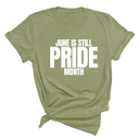 June is Still Pride Month Unisex Tee-T-Shirt-The Original God Ain't Petty But I Am