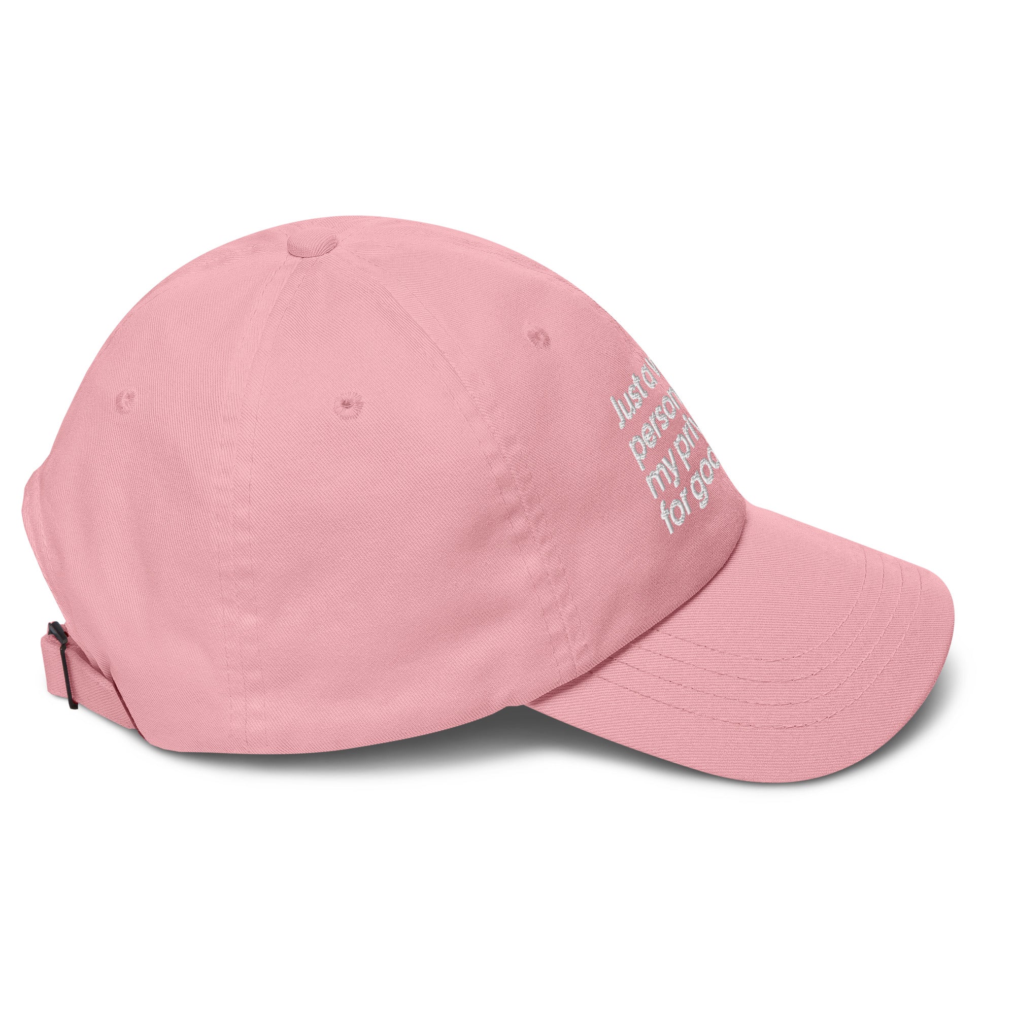 Just a white person using my privilege for good dad hat-The Original God Ain't Petty But I Am