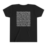 *Kid Size* You're Probably DEI Too Youth Tee (Front & Back Design)-Kids clothes-The Original God Ain't Petty But I Am
