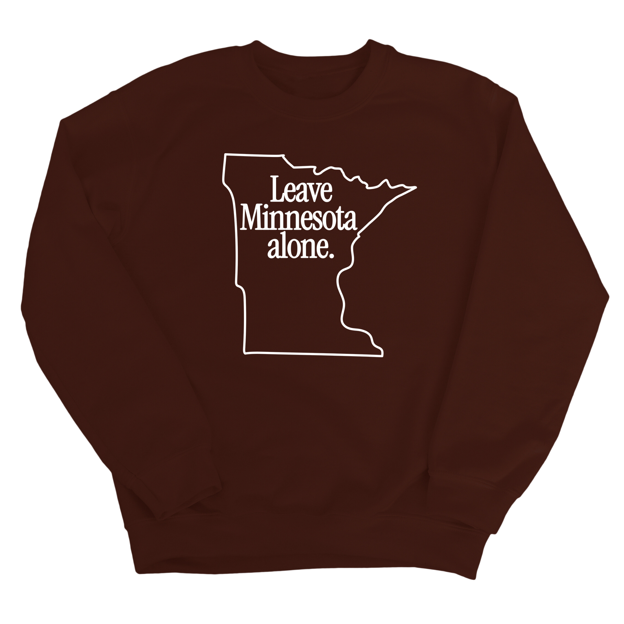 Leave Minnesota Alone (state) Unisex Sweatshirt-Sweatshirt-The Original God Ain't Petty But I Am