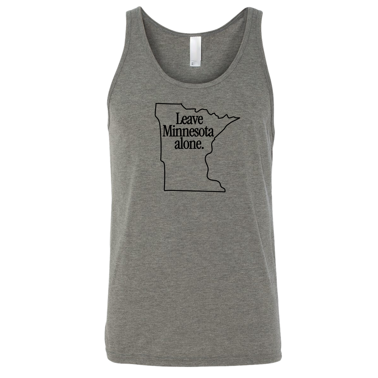 Leave Minnesota Alone (state) Unisex Tank Top-T-Shirt-The Original God Ain't Petty But I Am