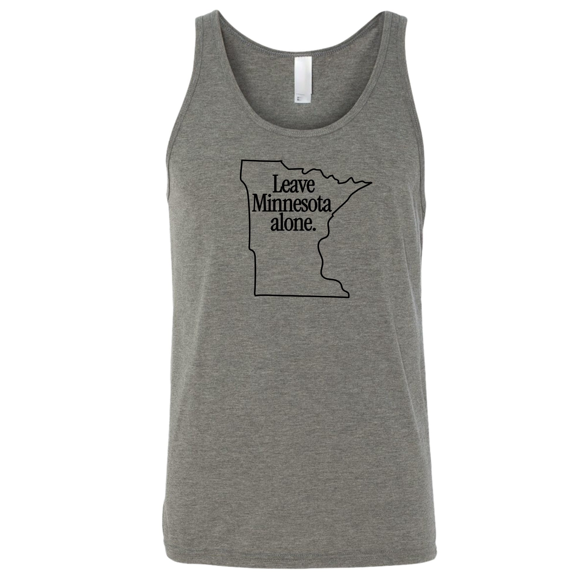 Leave Minnesota Alone (state) Unisex Tank Top-T-Shirt-The Original God Ain't Petty But I Am