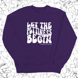 Let the Pettiness Begin Unisex Sweatshirt-Sweatshirt-The Original God Ain't Petty But I Am