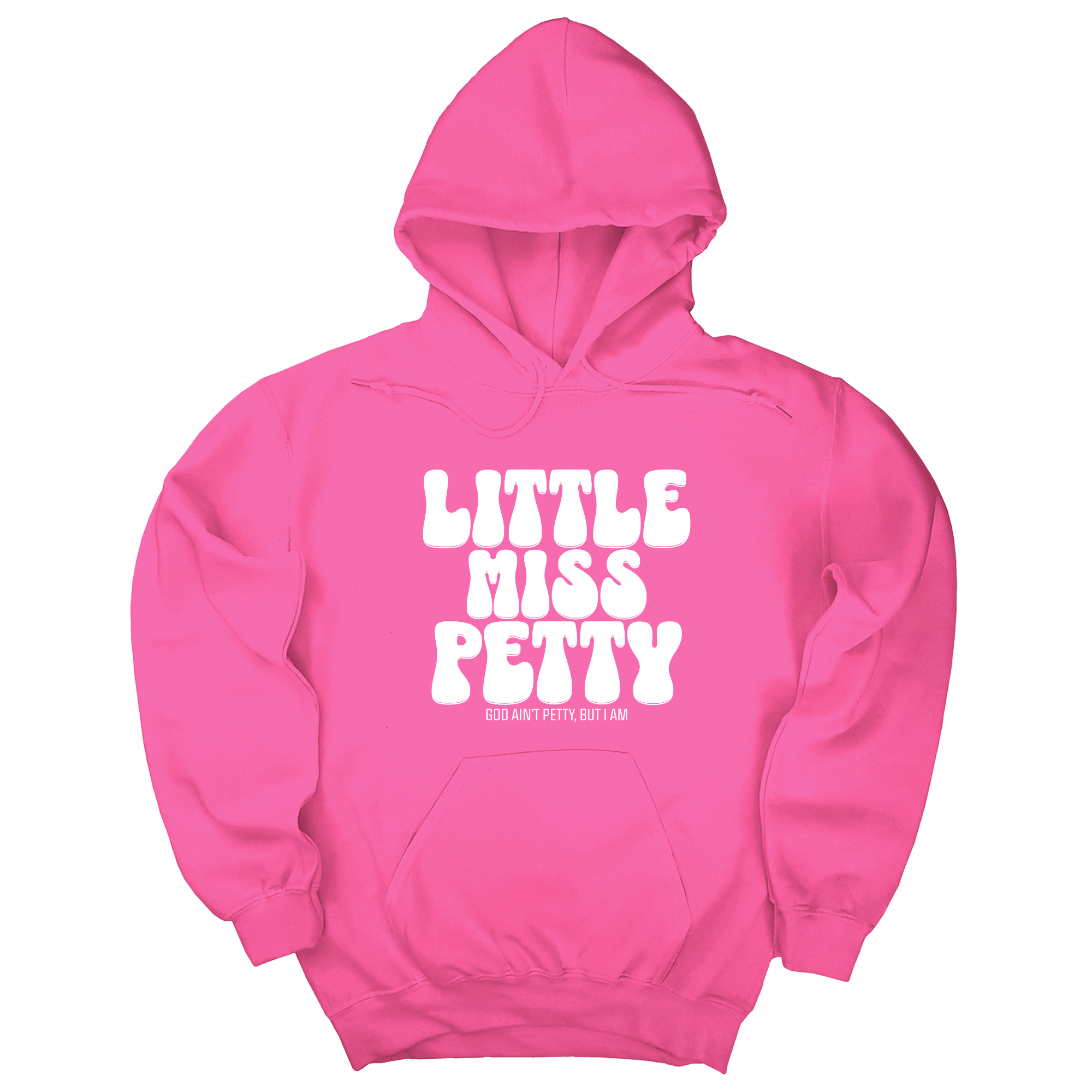 Little Miss Petty Unisex Hoodie-Hoodie-The Original God Ain't Petty But I Am