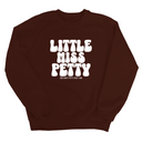 Little Miss Petty Unisex Sweatshirt-Sweatshirt-The Original God Ain't Petty But I Am