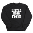 Little Miss Petty Unisex Sweatshirt-Sweatshirt-The Original God Ain't Petty But I Am